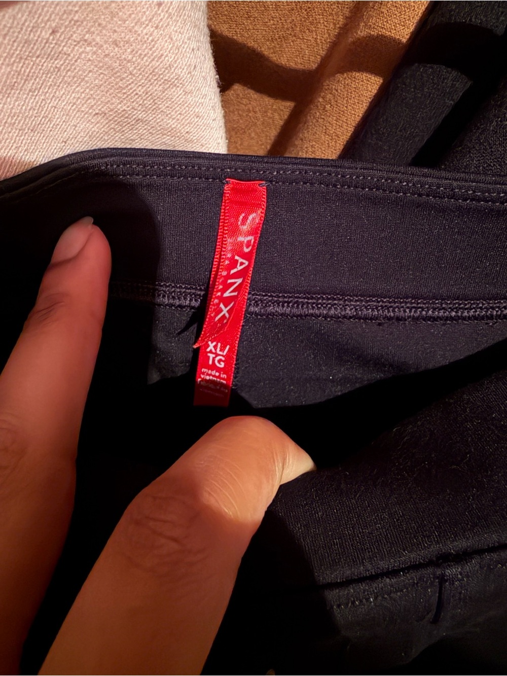 SPANX Men's Black Slim Jogger Pants